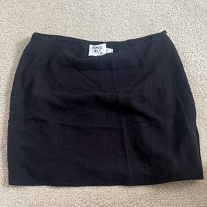Princess Polly Shelby Black Mini Skirt 6